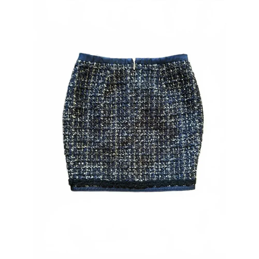 Tory Burch Women's Tweed Mini Skirt, Size 2